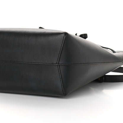 Mansur Gavriel Vegetable Tanned Calfskin Bucket Bag Black Flamma 9 of 10