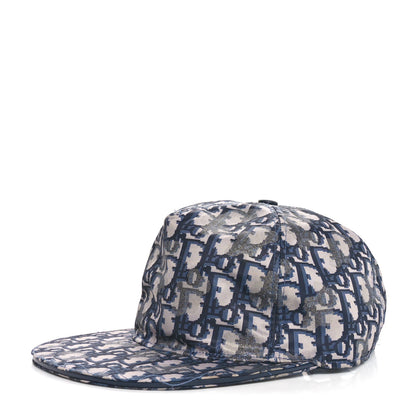 Christian Dior Oblique Baseball Cap M Blue 1 of 10