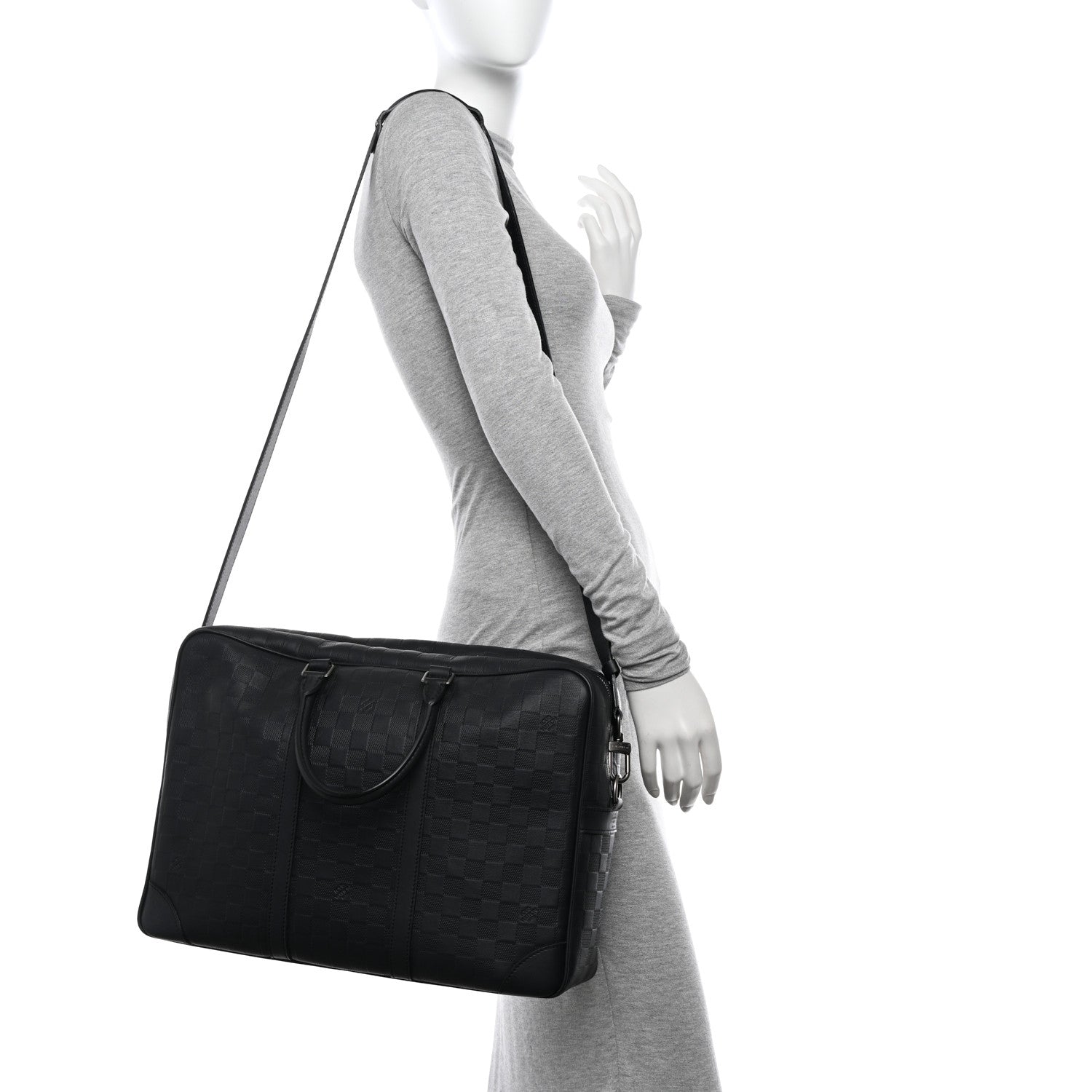 Louis Vuitton Damier Infini Porte-Documents Voyage GM Onyx 2 of 12