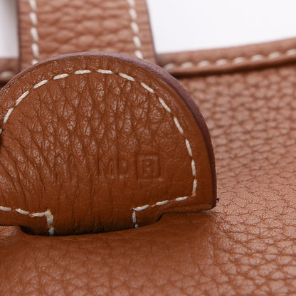 Hermes Taurillon Clemence Evelyne III GM Gold 7 of 7