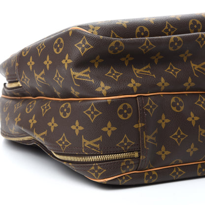 Louis Vuitton Monogram Alize 2 Compartment Luggage Travel Bag 6 of 9