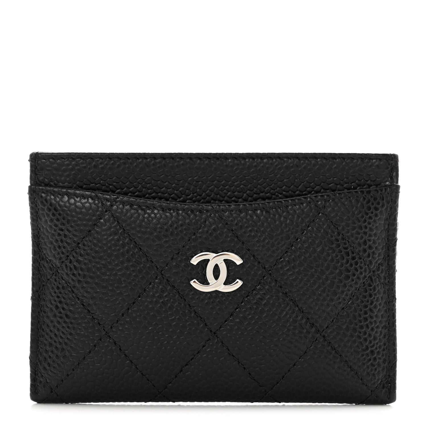 Chanel Caviar Quilted Card Holder Black 1 of 8