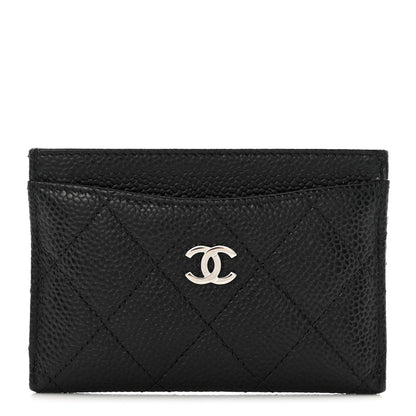 Chanel Caviar Quilted Card Holder Black 1 of 8