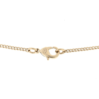 Chanel Baguette Crystal High Society CC Pendant Necklace Gold 4 of 4