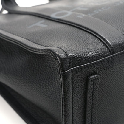 Marc Jacobs Grained Calfskin Medium The Tote Bag Black 11 of 15