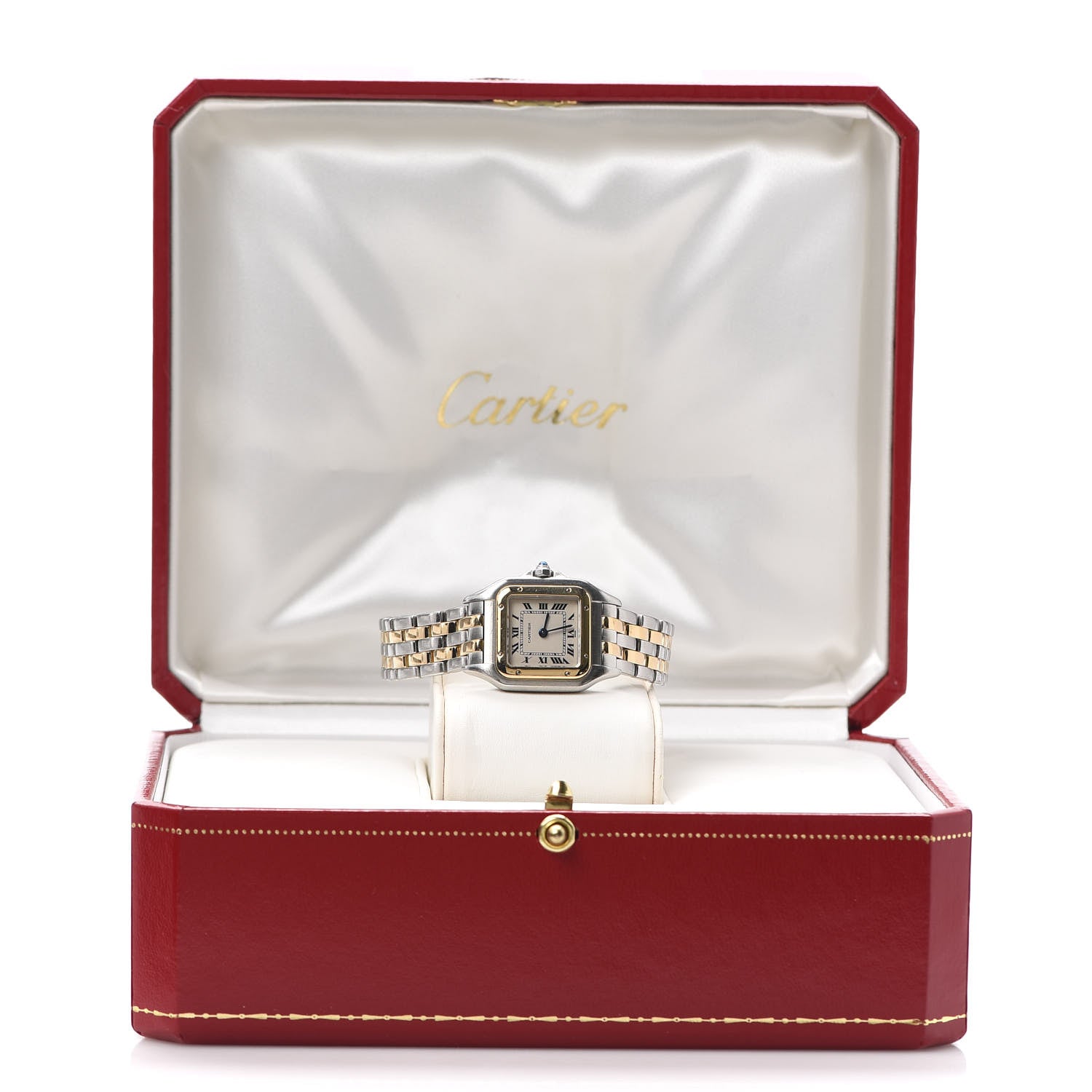 Cartier Stainless Steel 18K Yellow Gold 22mm Panthere Quartz Watch 6 of 6