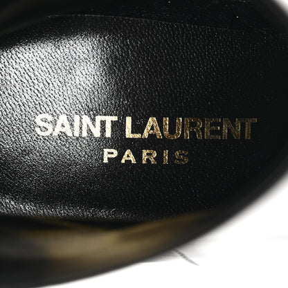 Saint Laurent Nappa Vendome Loulou Ankle Zip Boots 39.5 Black 8 of 9