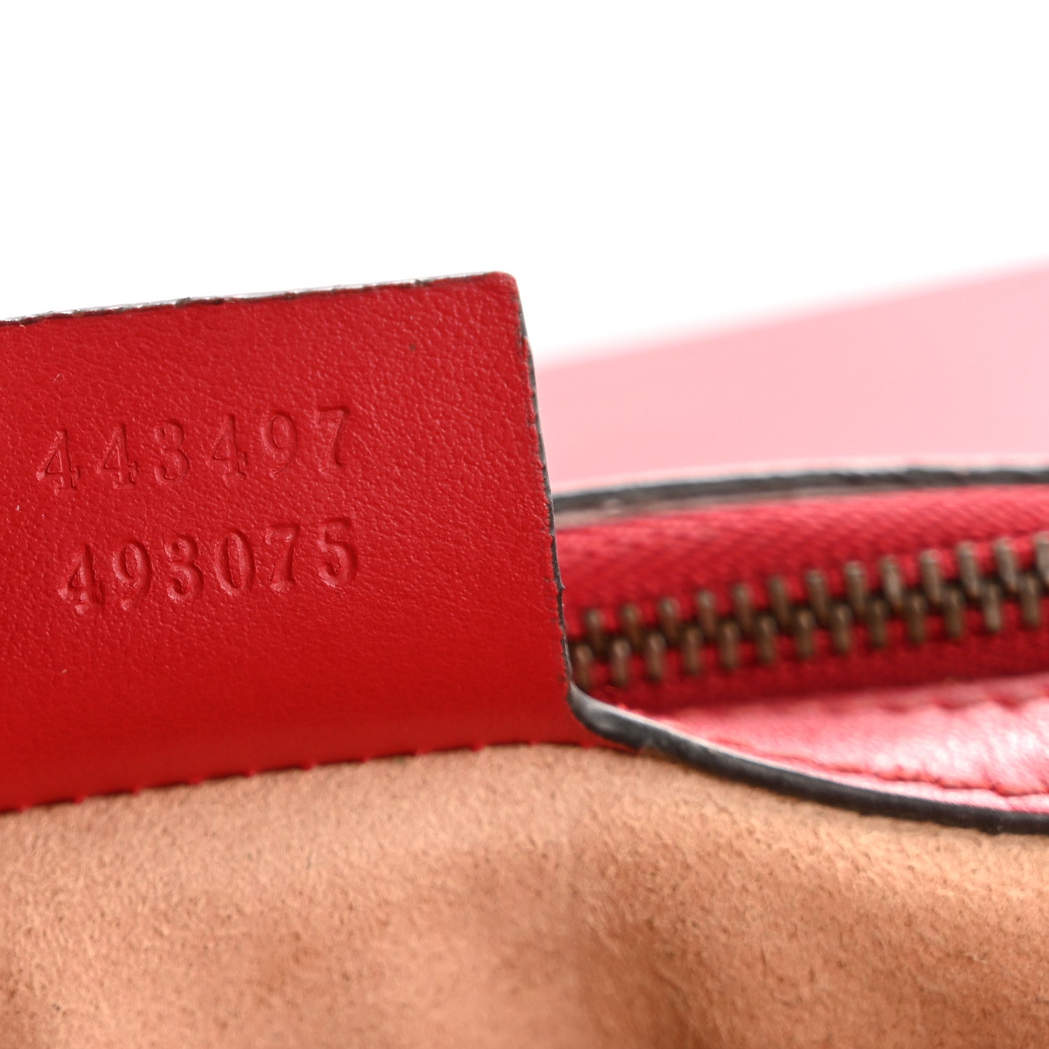 Gucci Calfskin Matelasse Small GG Marmont Shoulder Bag Hibiscus Red 7 of 15