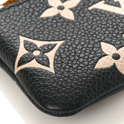 Louis Vuitton Empreinte Monogram Giant Key Pouch Black Beige 7 of 9