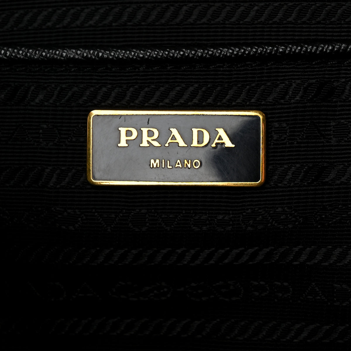 Prada Saffiano Lux Bowler Black 6 of 10