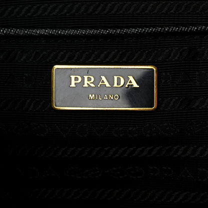 Prada Saffiano Lux Bowler Black 6 of 10