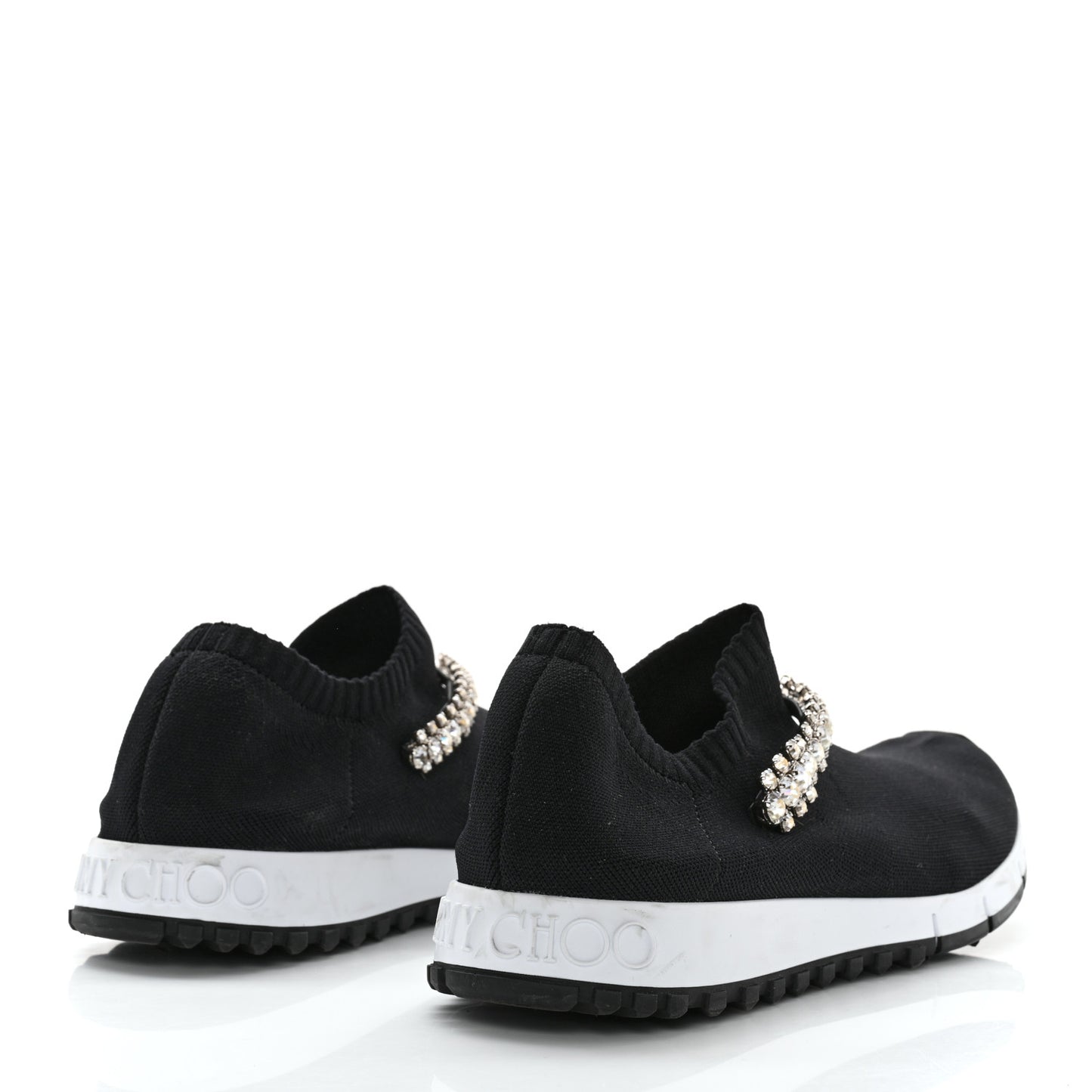 Knit Crystal Verona Sneaker 40 Black