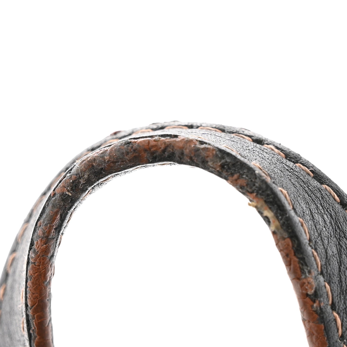 Calfskin Linen Mini Hammock Shoulder Bag Light Oat Black