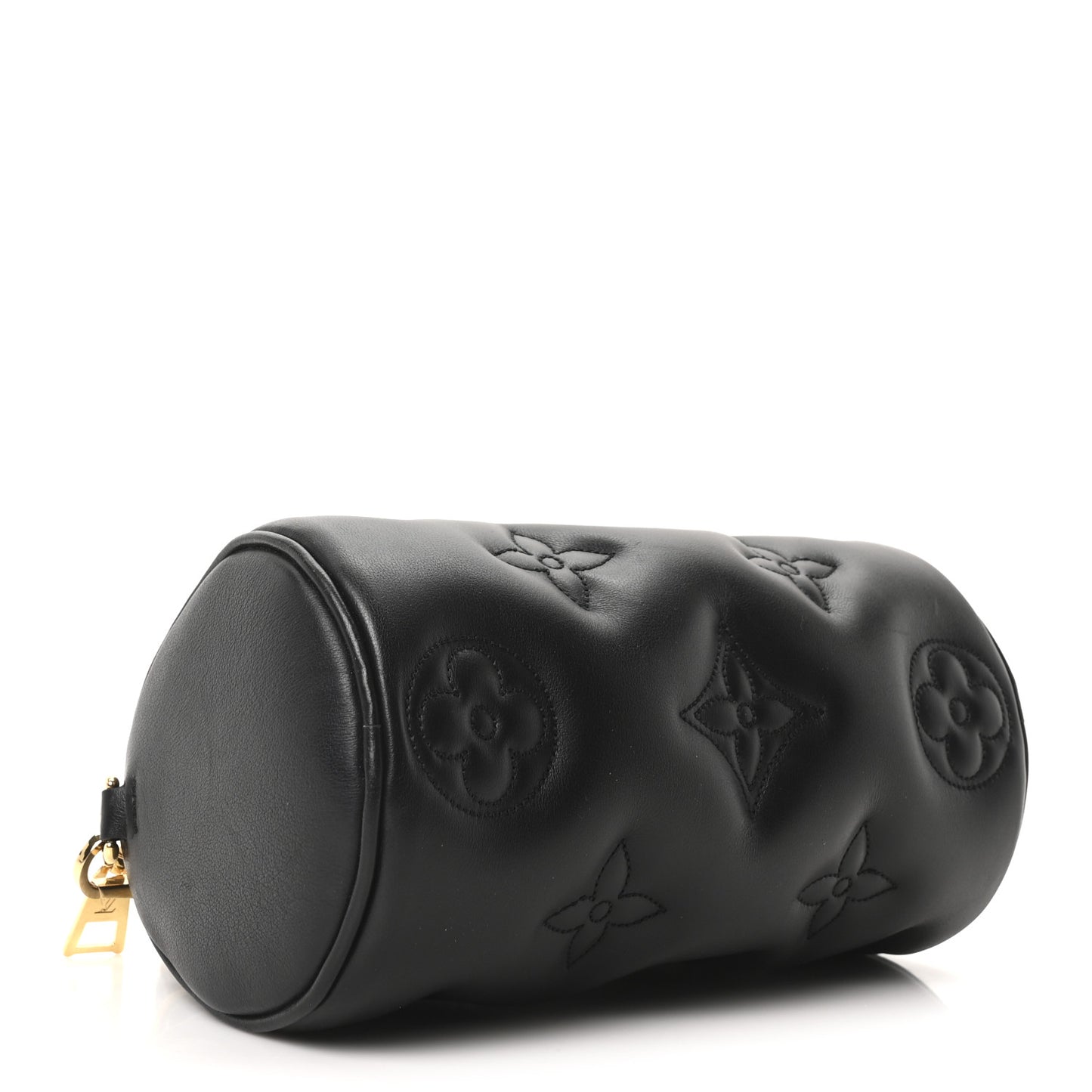 Calfskin Bubblegram Papillon BB Black
