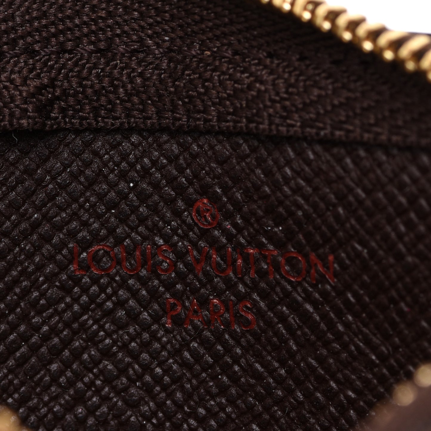 Damier Ebene Key Pouch