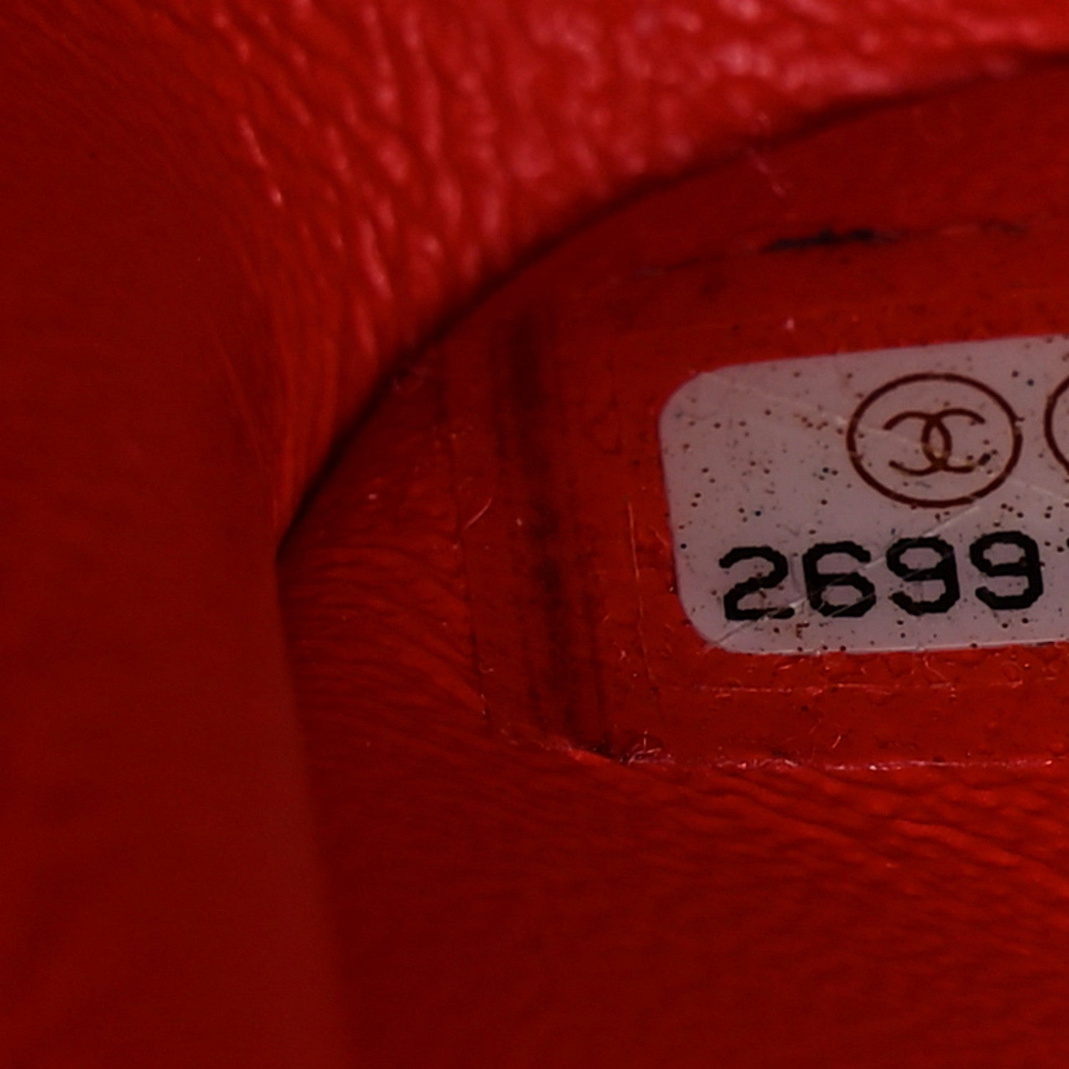 Chanel Caviar Quilted Jumbo Double Flap Red 7 of 15