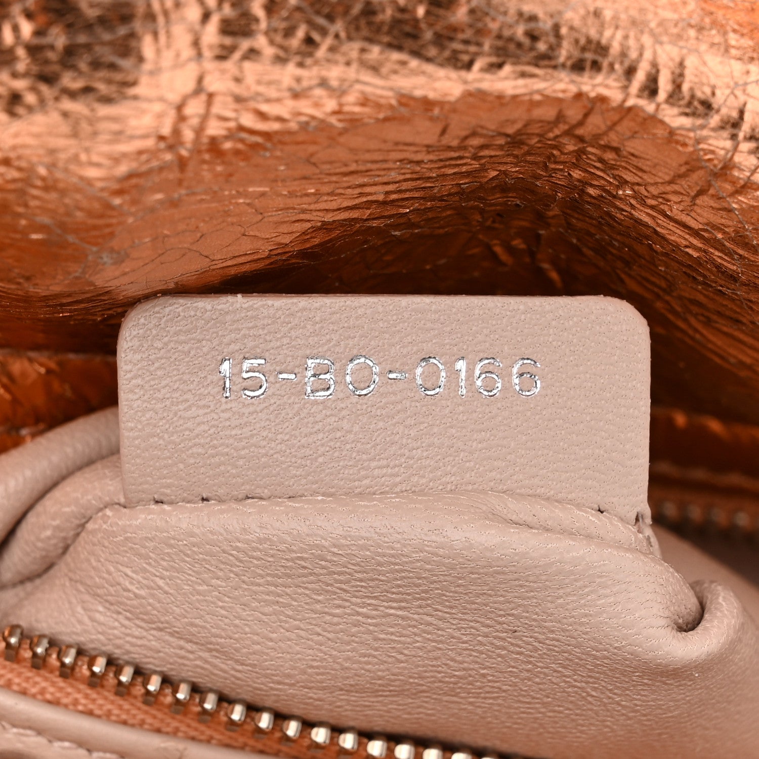 Christian Dior Metallic Cannage Mini Lady Dior Pink 7 of 10