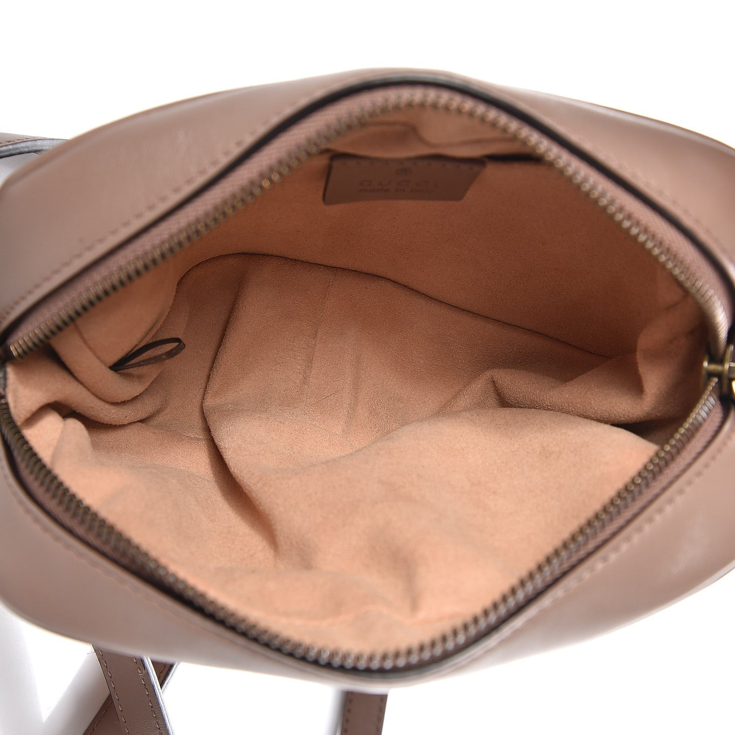 Gucci Calfskin Matelasse Mini GG Marmont Chain Shoulder Bag Nude 5 of 7