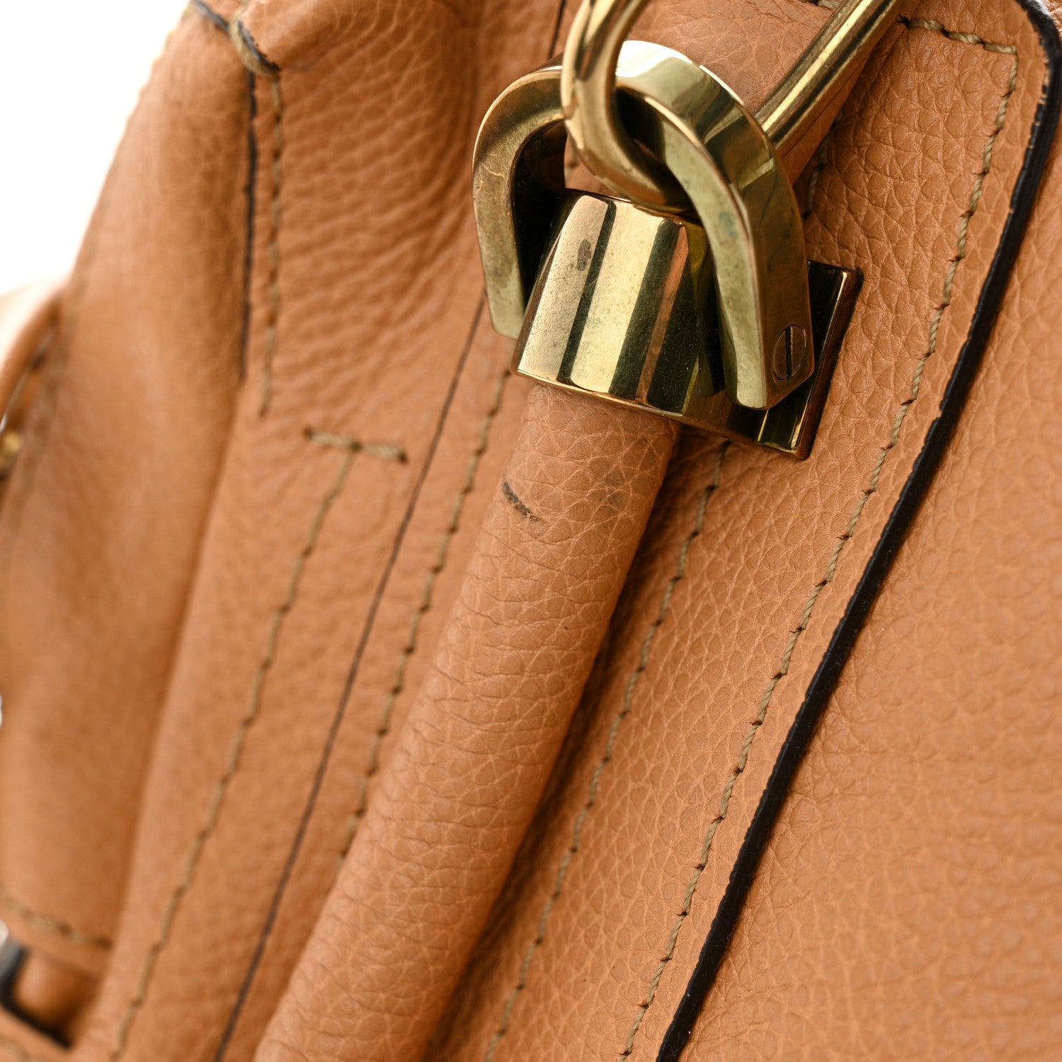 Chloe Calfskin Medium PARATY Tan 11 of 11