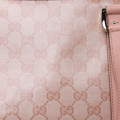 Gucci Crystal Monogram Medium Abbey Tote Blush 11 of 11
