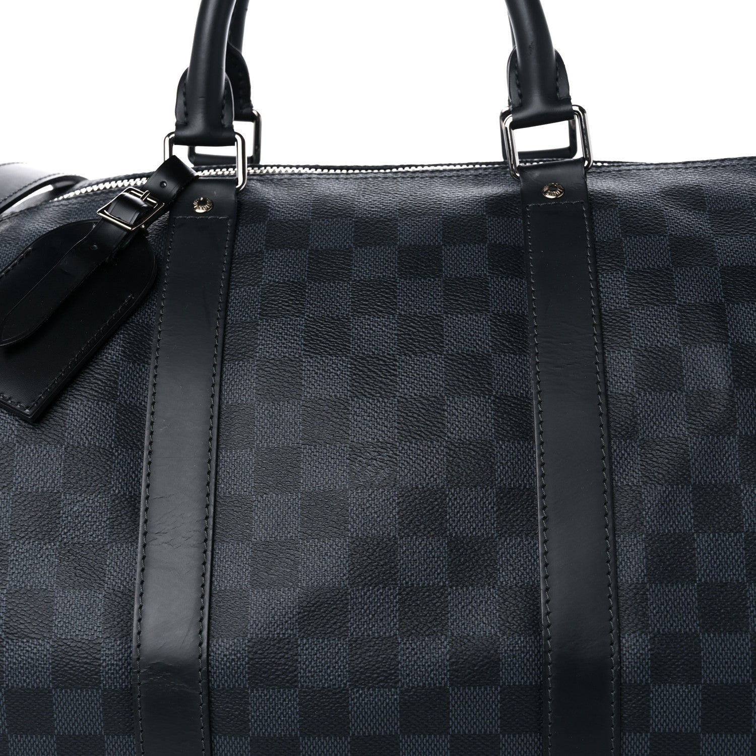 Louis Vuitton Damier Cobalt Keepall Bandouliere 55 7 of 11