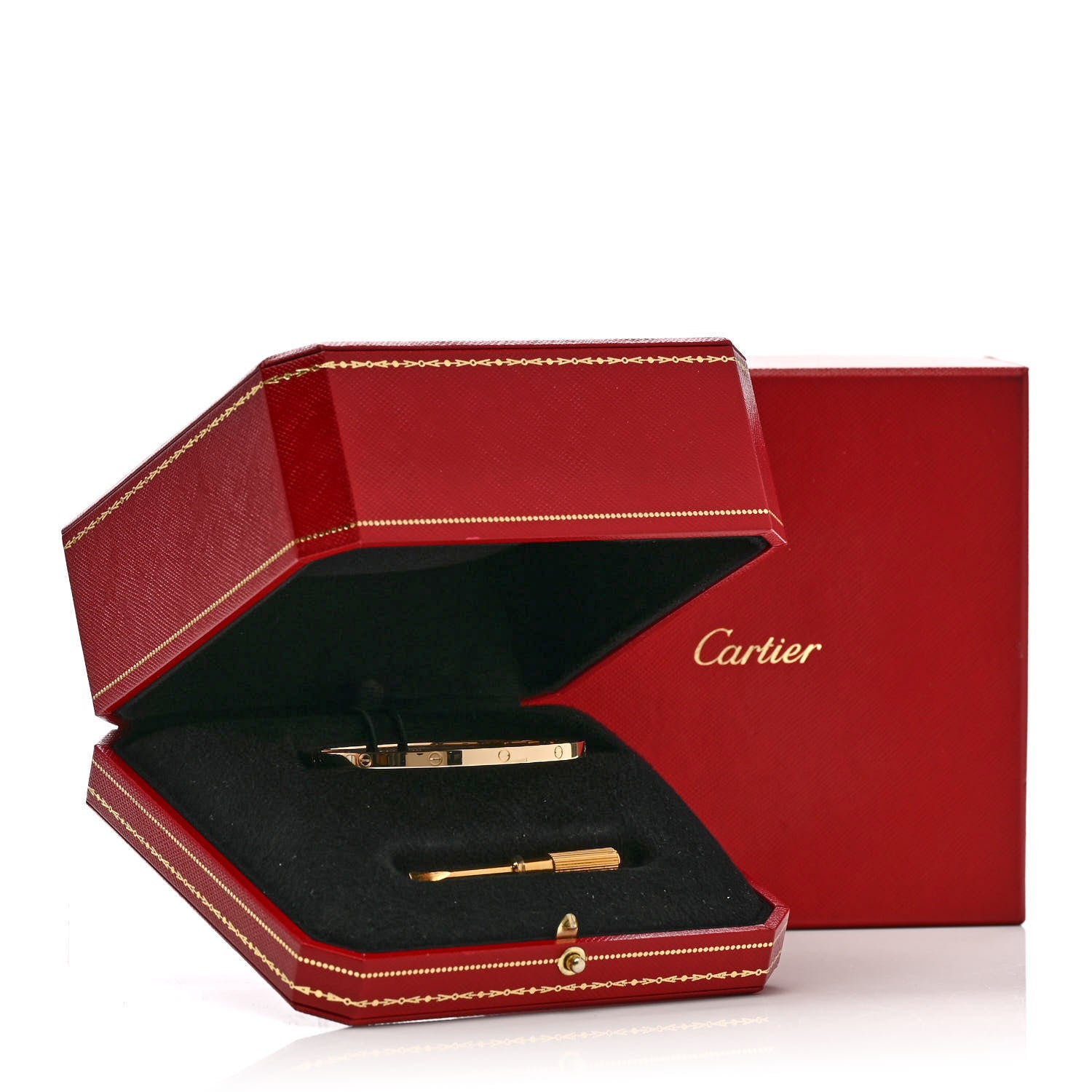 Cartier 18K Yellow Gold Small LOVE Bracelet 16 8 of 8