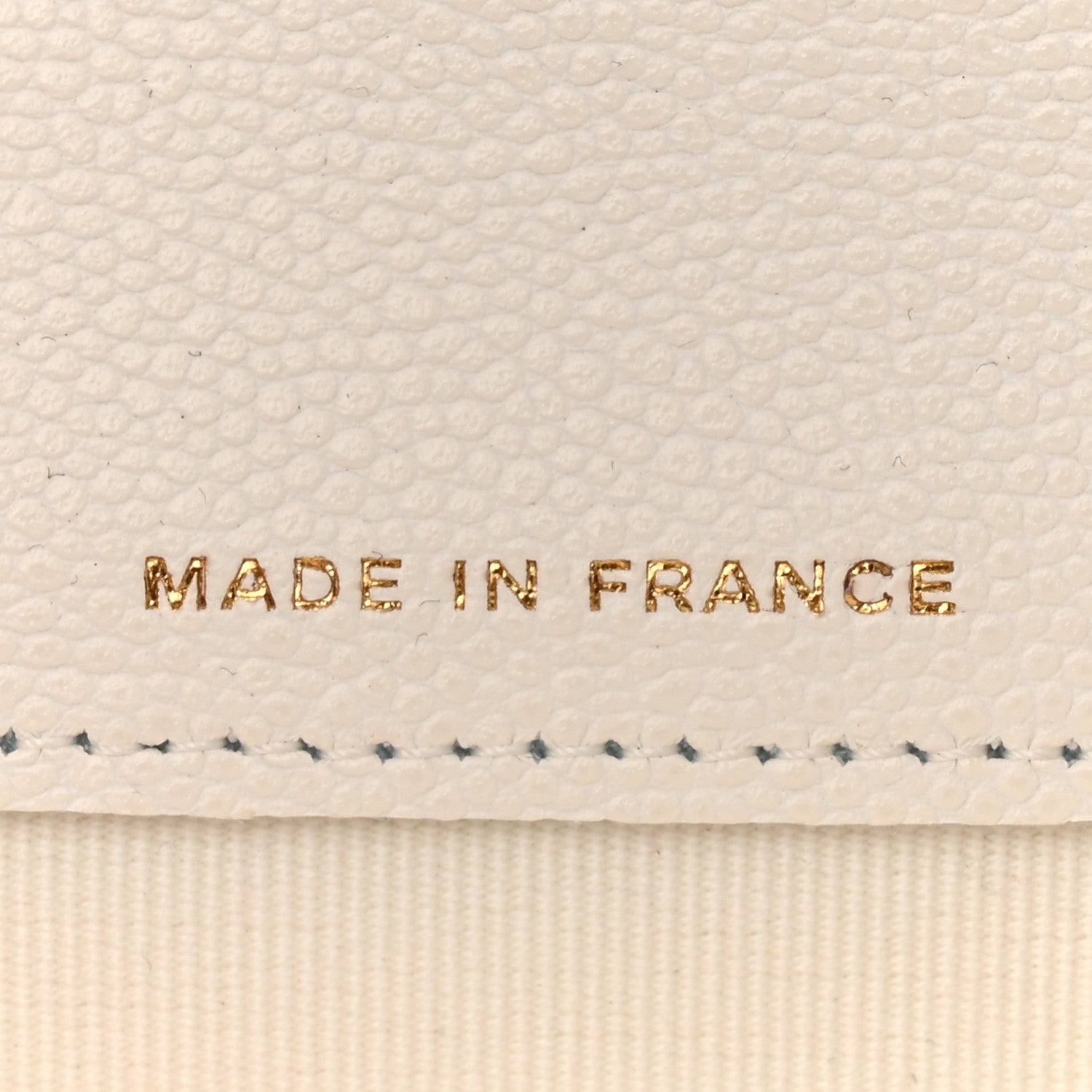 Chanel Caviar Quilted Flap Card Holder Wallet White 7 of 8