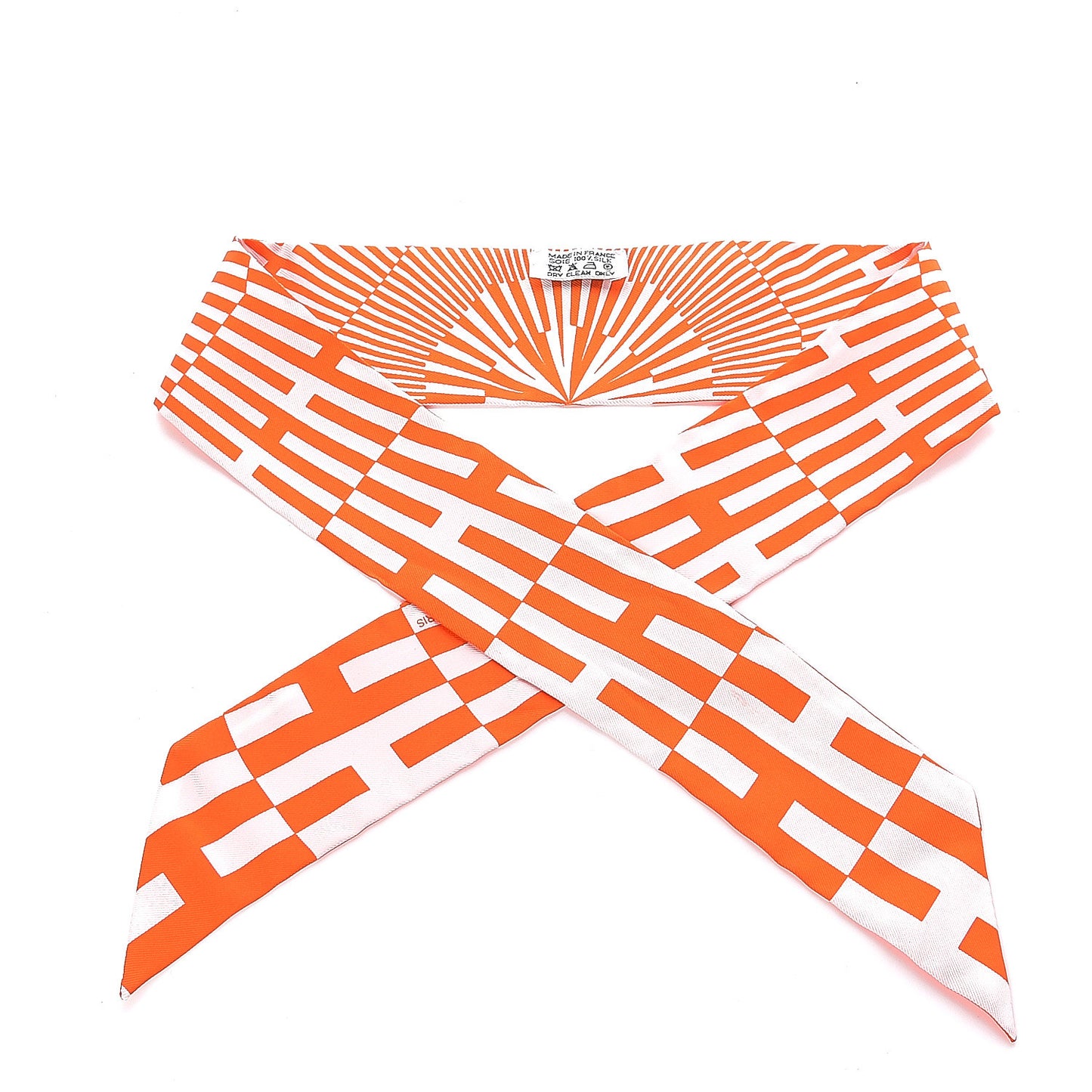 Silk Op'H Twilly White Orange