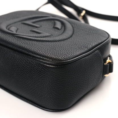Gucci Pebbled Calfskin Small Soho Disco Bag Black 9 of 9