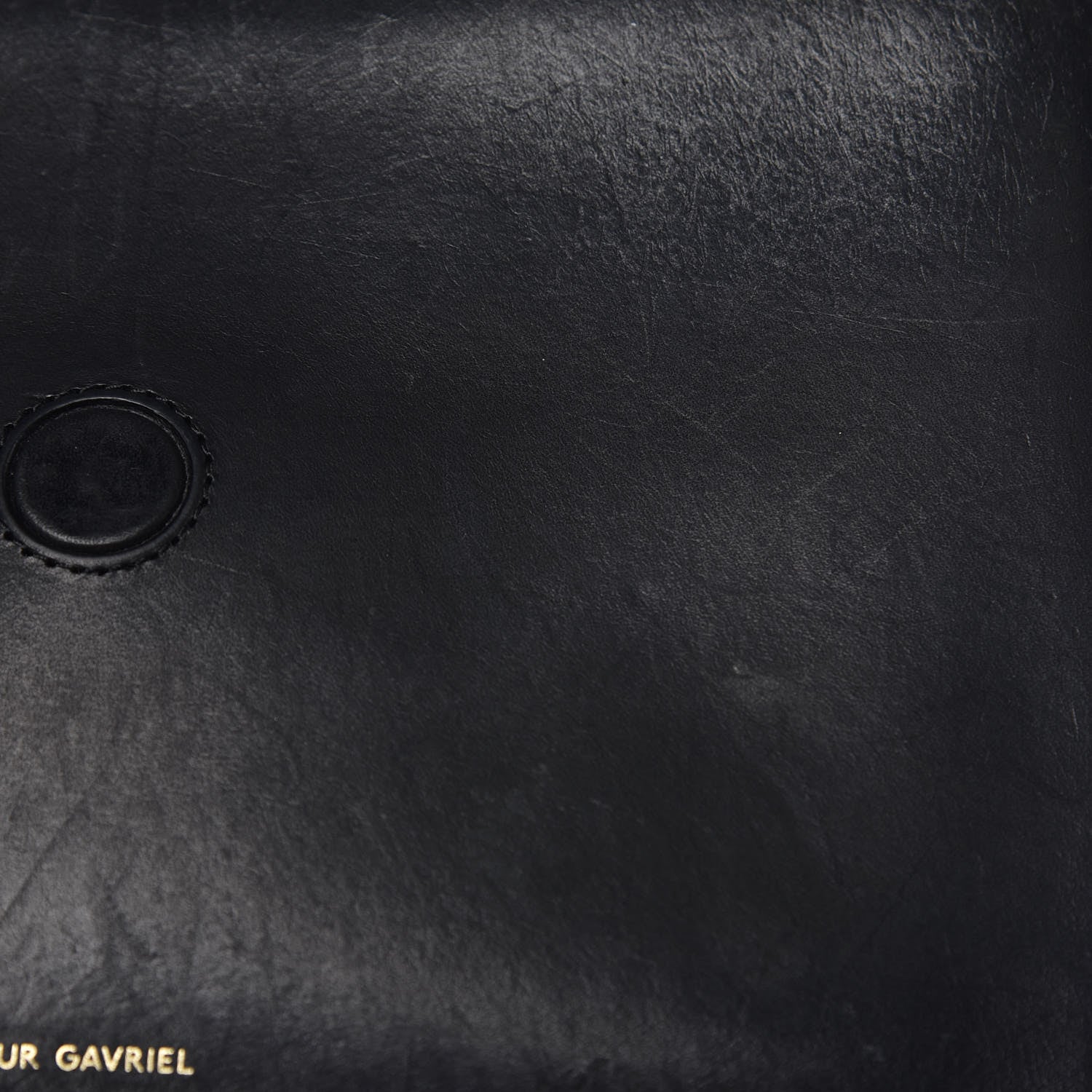 Mansur Gavriel Calfskin Envelope Flap Crossbody Bag Black 13 of 15