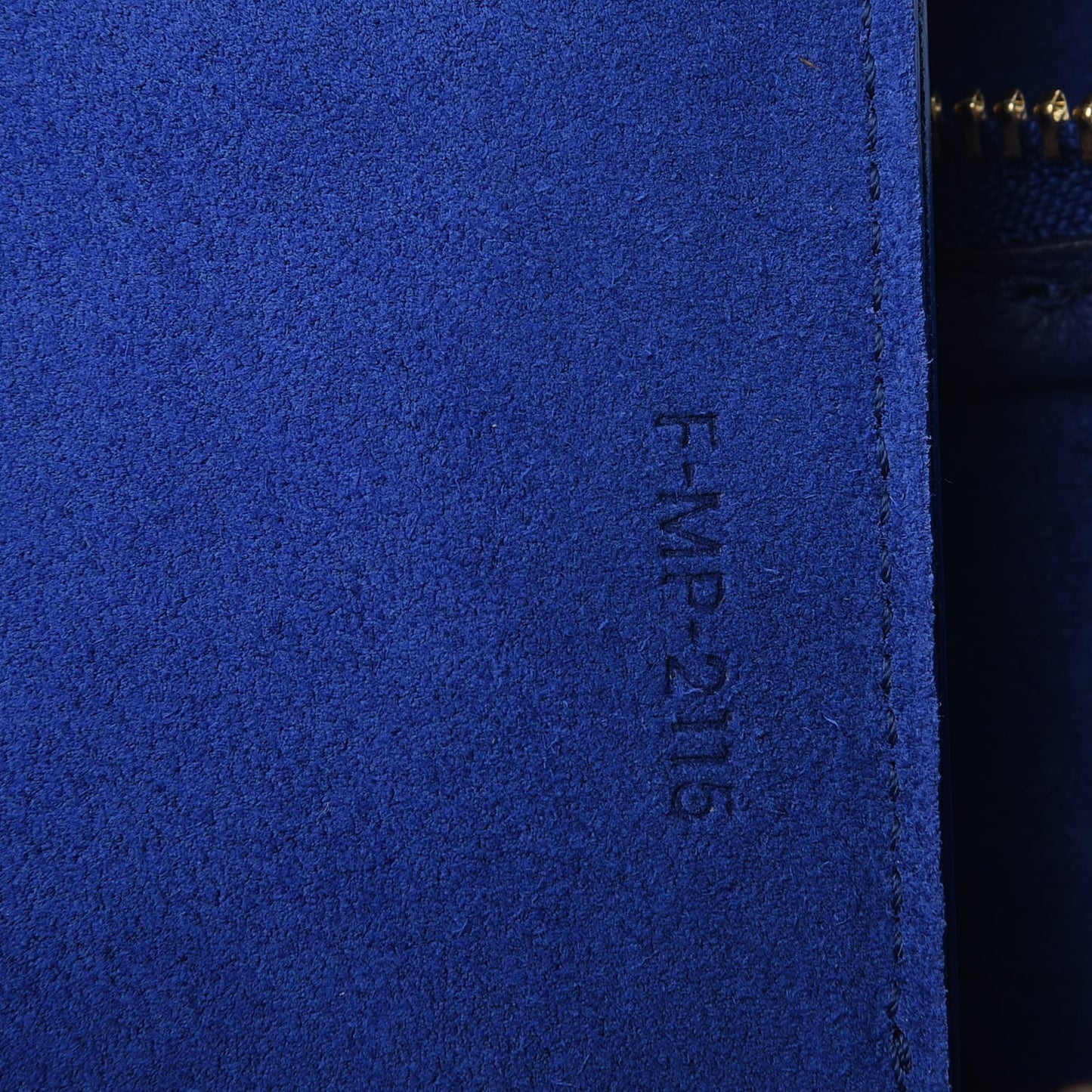 Grained Calfskin Mini Belt Bag Indigo
