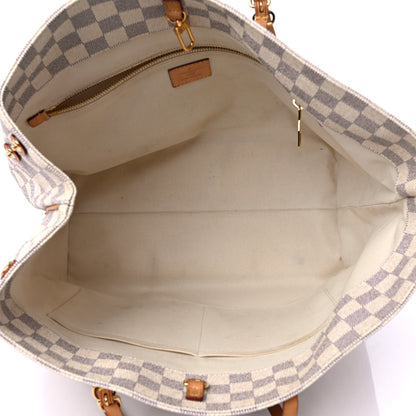 Louis Vuitton Damier Azur Cabas Adventure MM 5 of 17