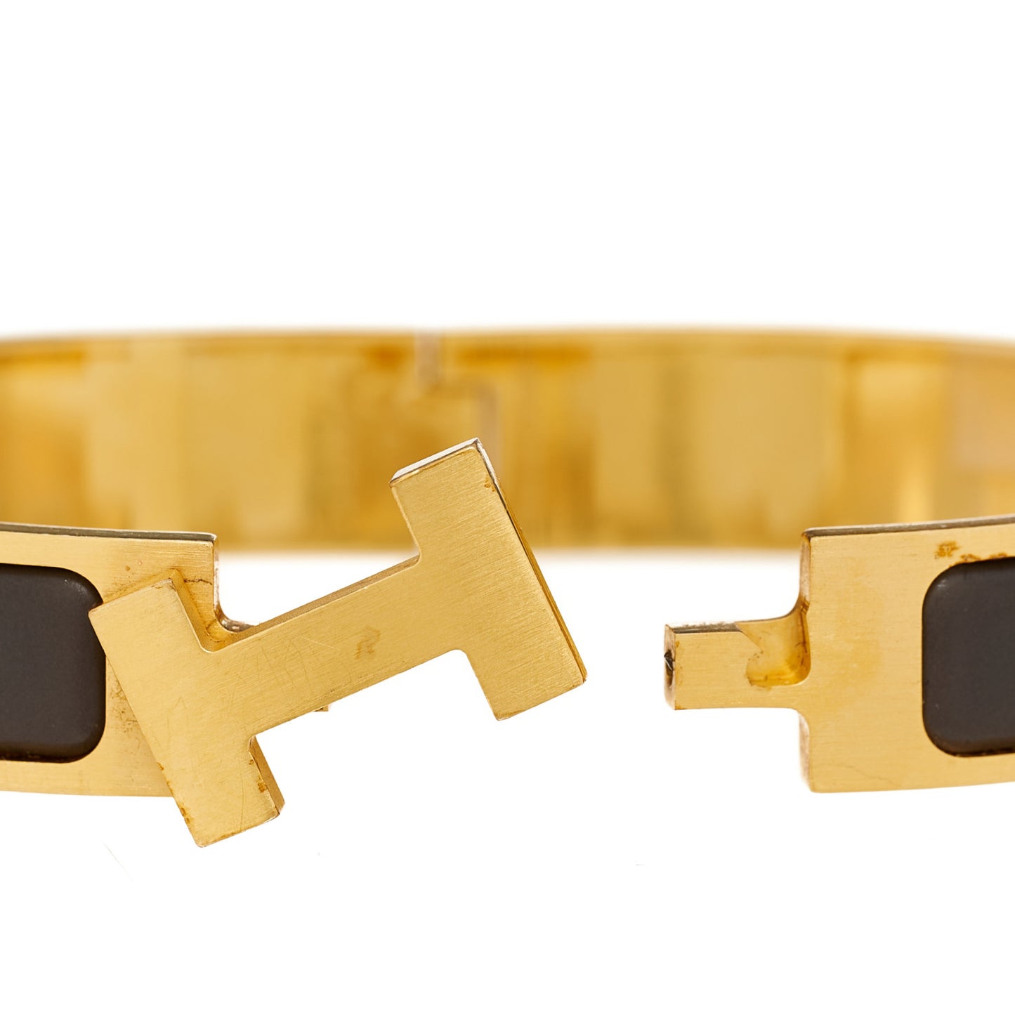 Matte Enamel Narrow Clic Clac HH Bracelet T6 Etain