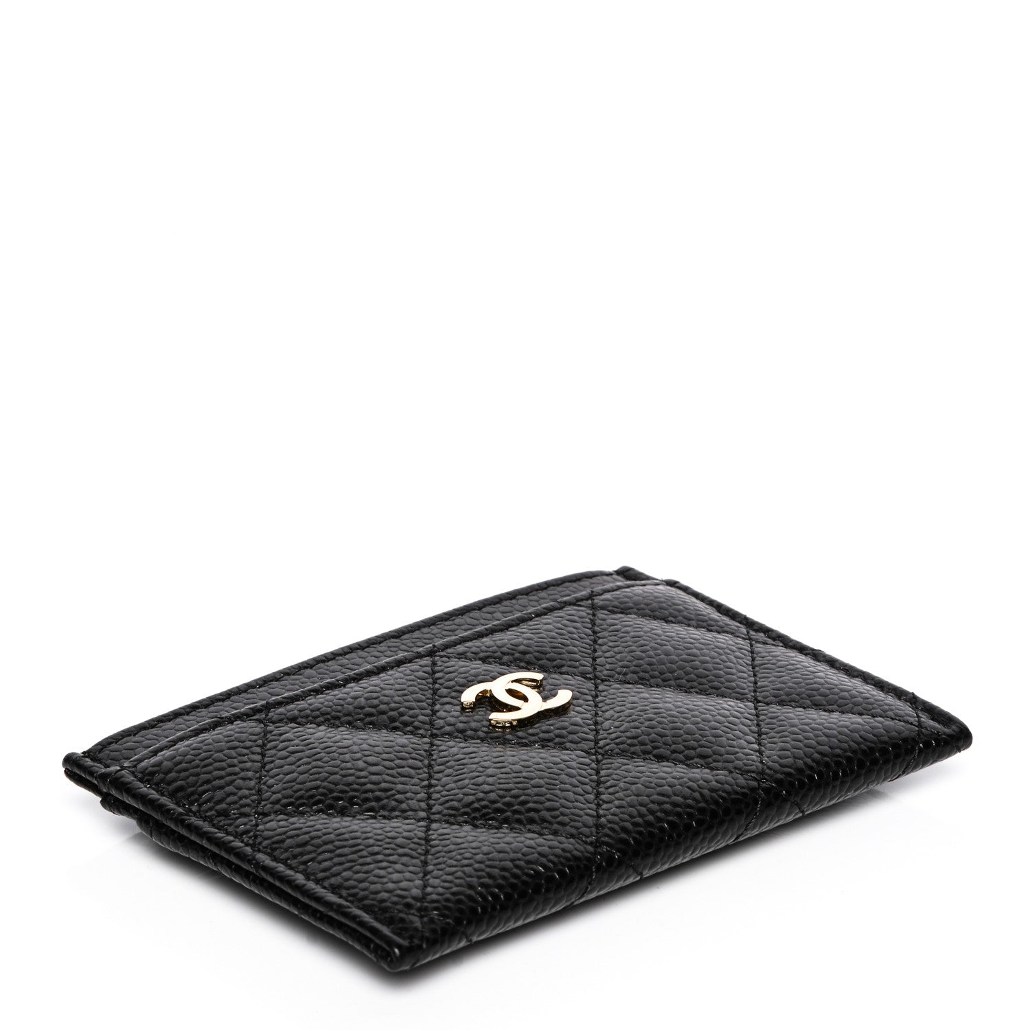 Chanel Caviar Quilted Card Holder Black 4 of 8