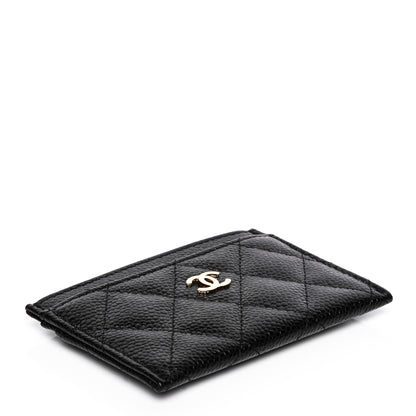 Chanel Caviar Quilted Card Holder Black 4 of 8