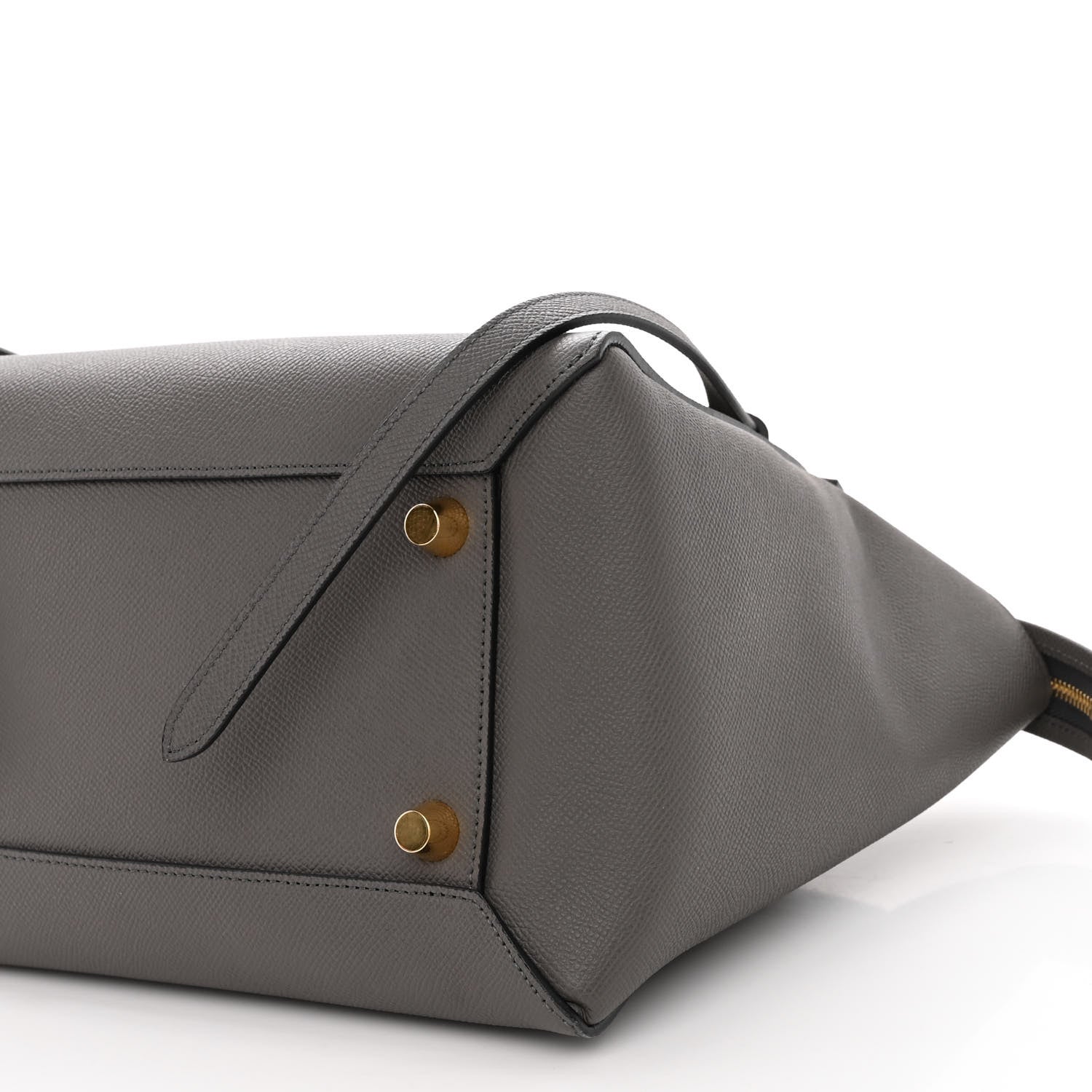 Celine Grained Calfskin Mini Belt Bag Grey 9 of 9