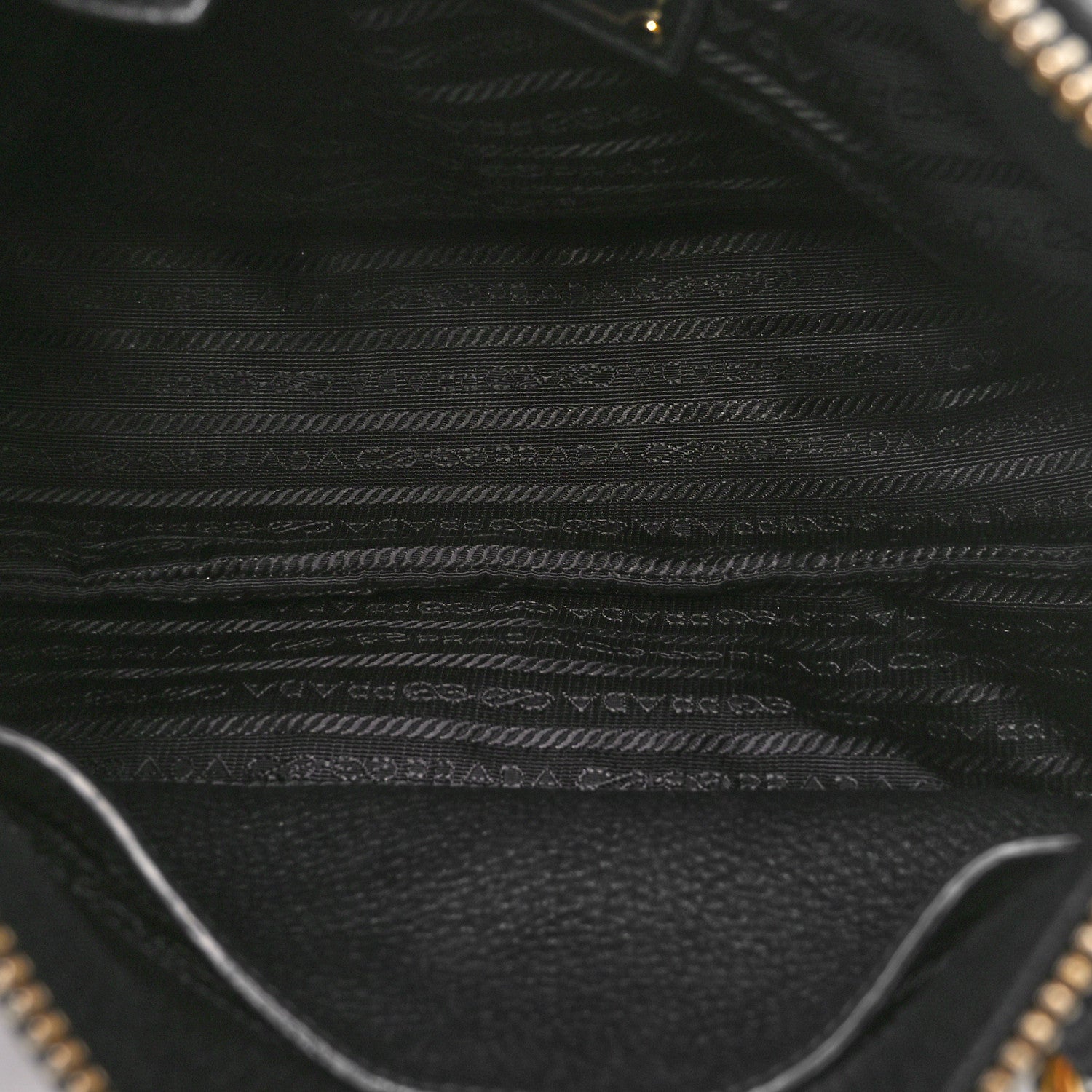 Prada Vitello Phenix Shoulder Bag Black 5 of 9