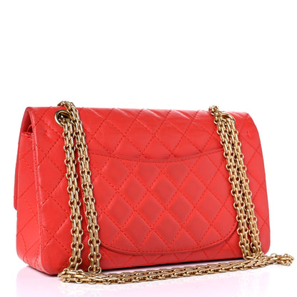 Chanel Aged Calfskin Quilted 2.55 Reissue 225 Flap Red 3 of 21