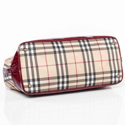 Burberry House Check Tote Red 5 of 11