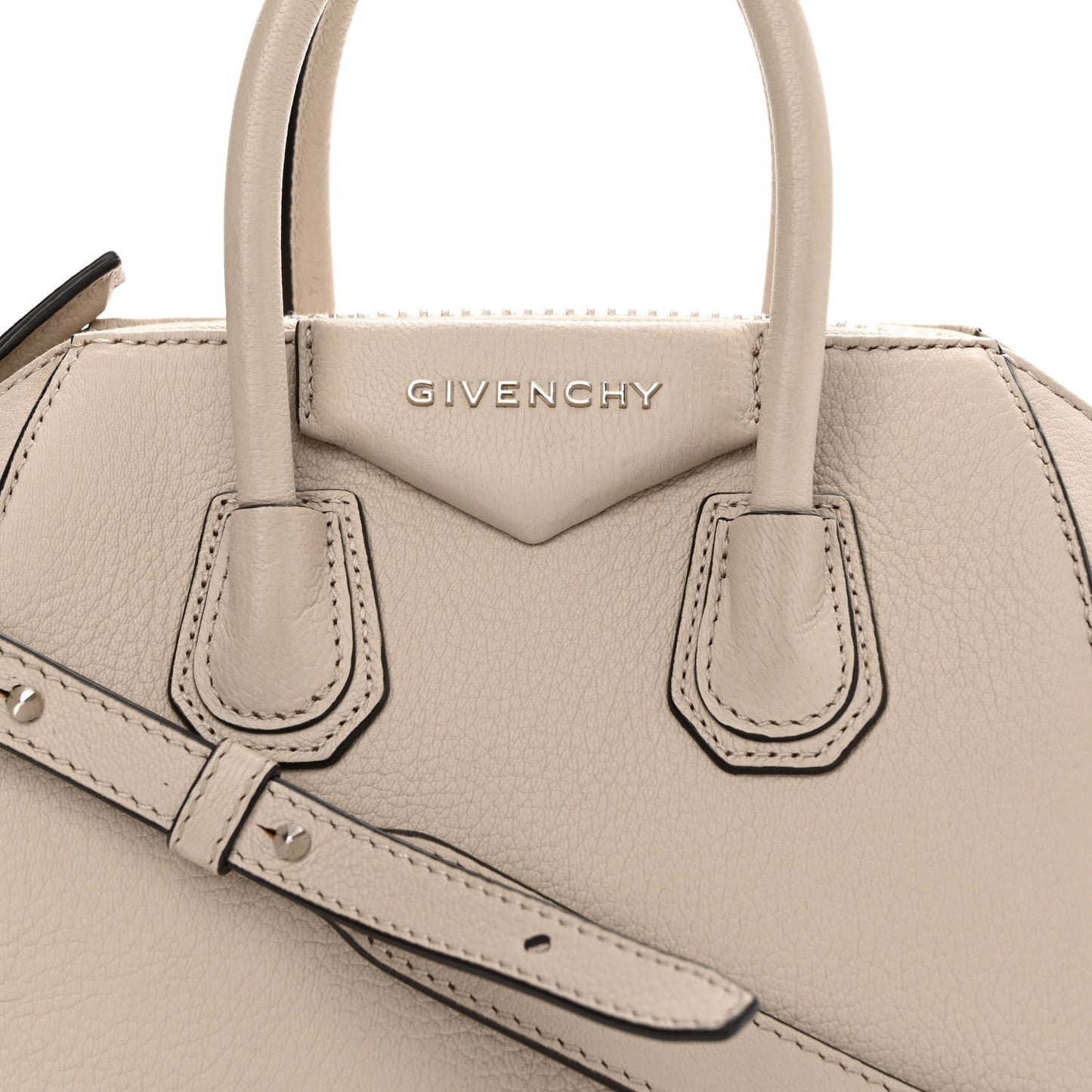 Sugar Goatskin Mini Antigona Dune