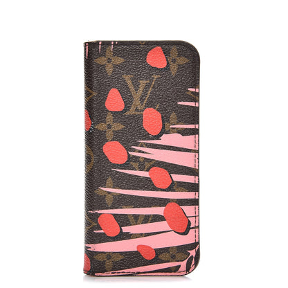 Louis Vuitton Monogram Jungle Dots iPhone 6 Folio Case Sugar Pink Poppy 1 of 10