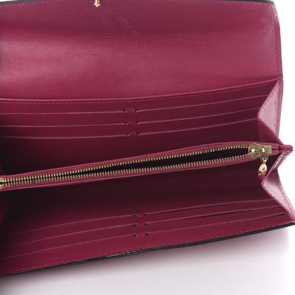 Louis Vuitton Vernis Sarah Wallet NM Rose Indien 5 of 8