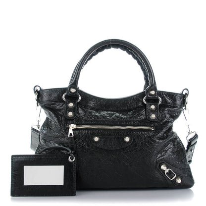 Balenciaga Agneau Giant 12 Silver Hardware Town Black 1 of 7
