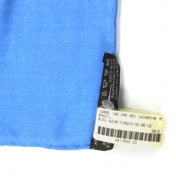 Hermes Cashmere Silk Brazil Shawl GM 140 7 of 7