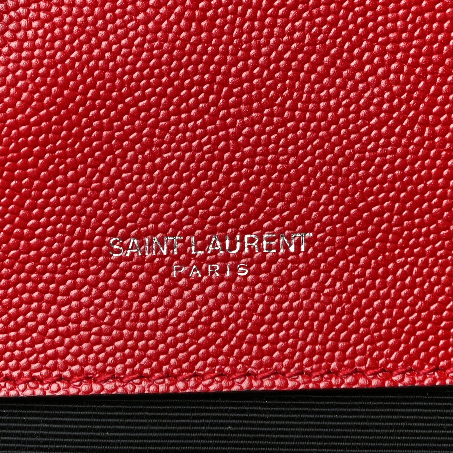 Grain De Poudre Textured Mixed Matelasse Triquilt Medium Monogram Satchel New Red