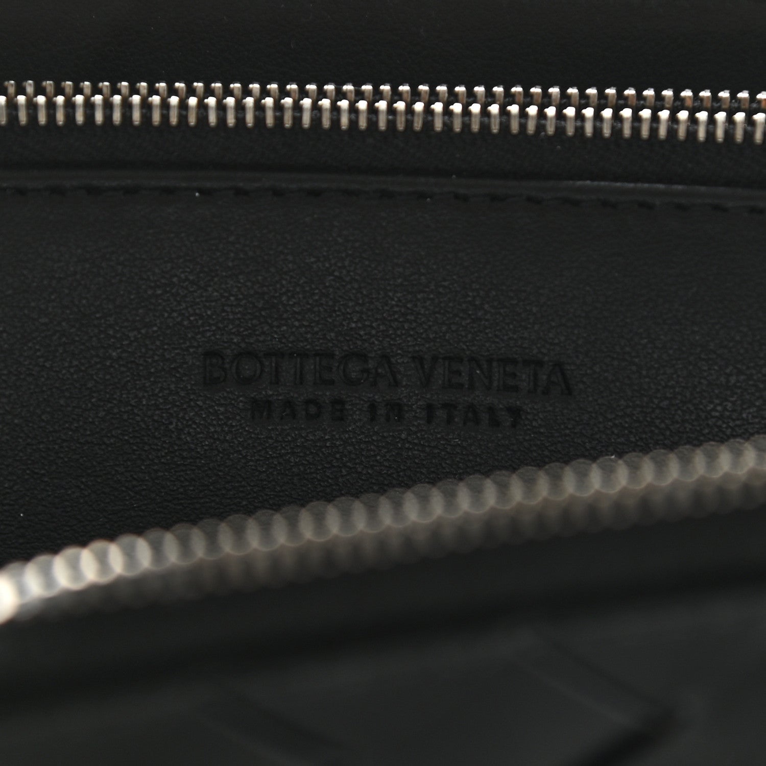 Bottega Veneta Nappa Intrecciato Zip Around Wallet Black 6 of 7