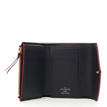 Louis Vuitton Empreinte Victorine Wallet Marine Rouge 5 of 10