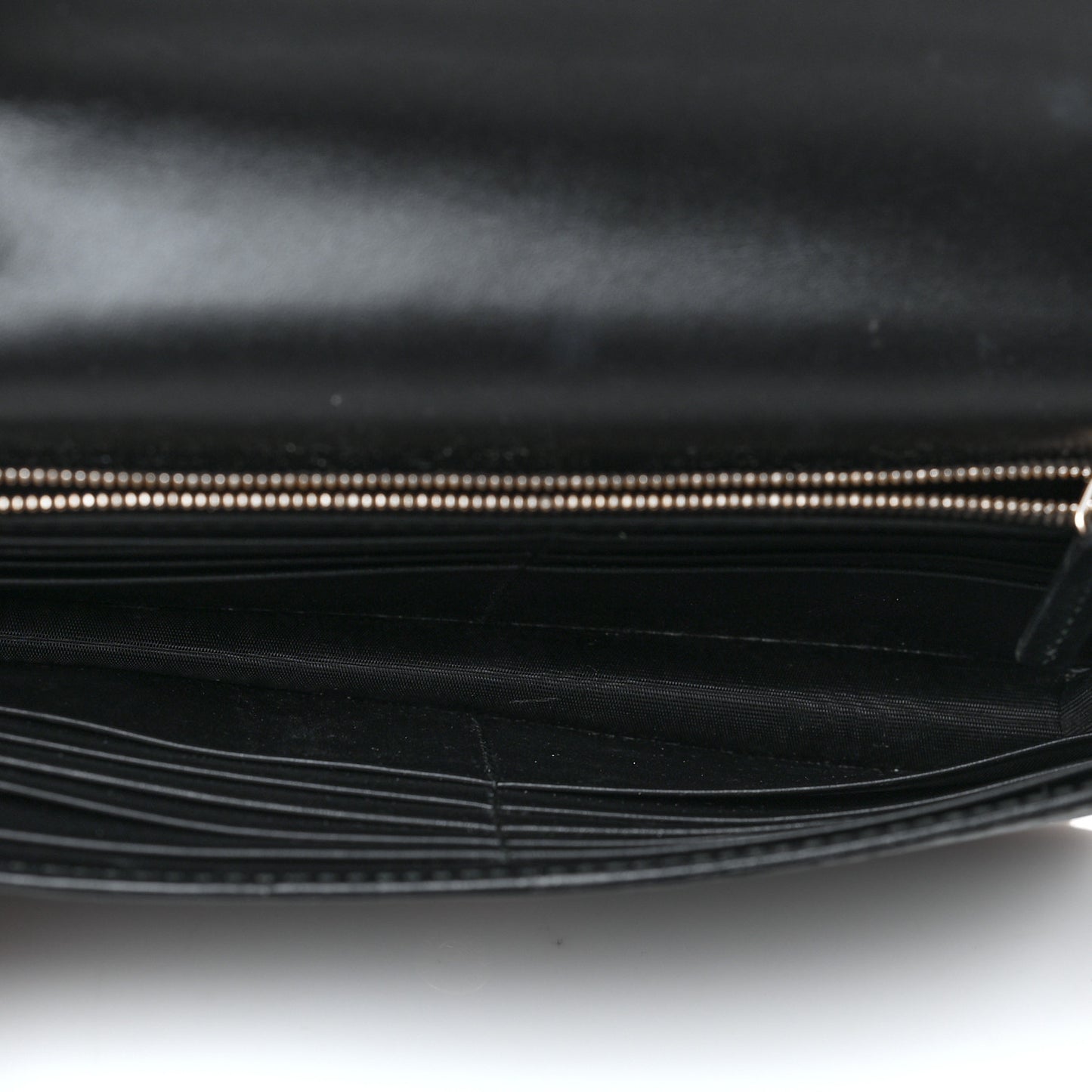 Guccissima Icon Chain Wallet Black
