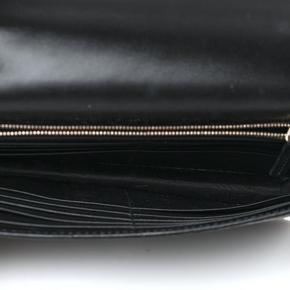 Gucci Guccissima Icon Chain Wallet Black 5 of 9