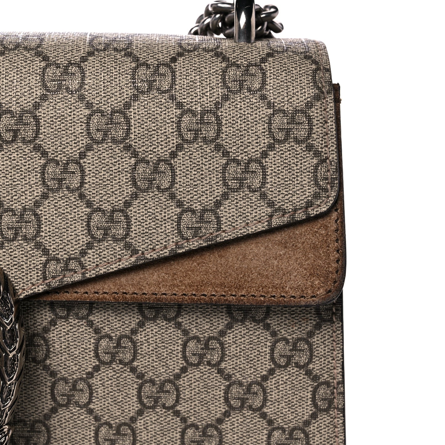GG Supreme Monogram Small Dionysus Shoulder Bag Taupe